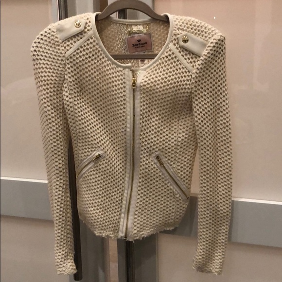 Juicy couture crochet fitted jacket - Picture 1 of 3